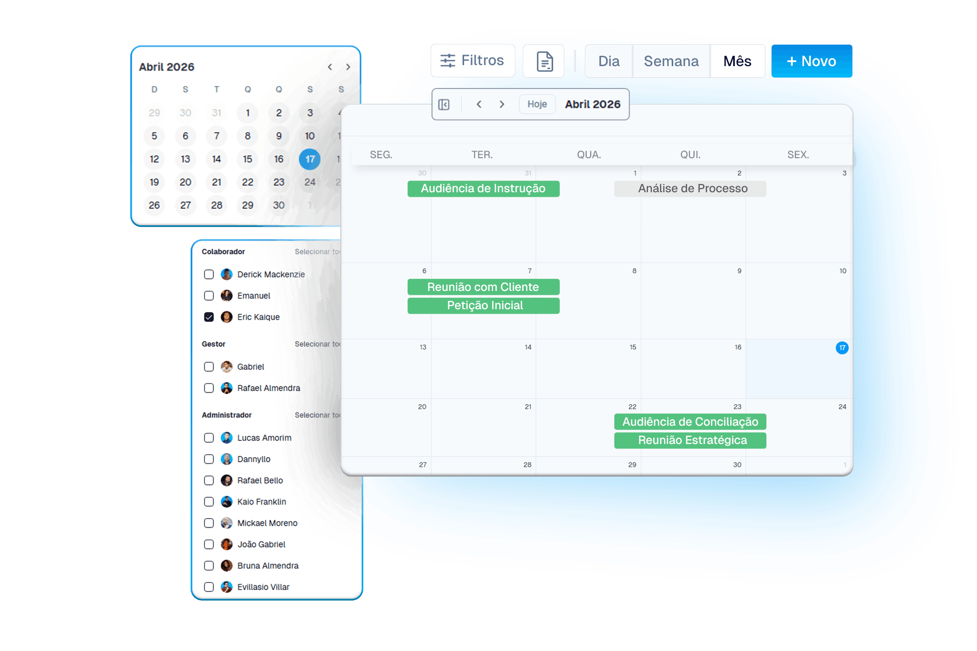 Agenda e Compromissos