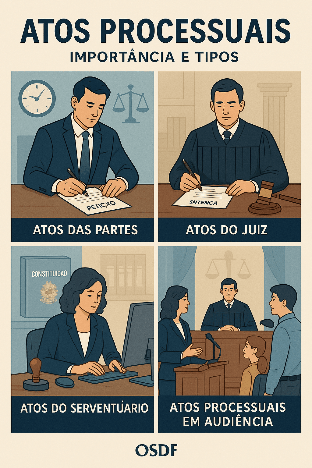 Atos Processuais: Importância e Tipos