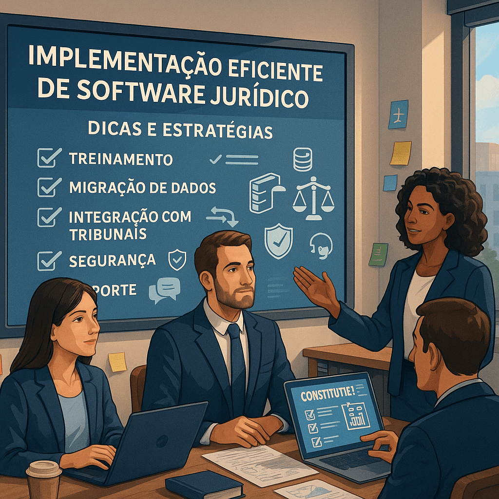 Implementação Eficiente de Software Jurídico: Dicas e Estratégias